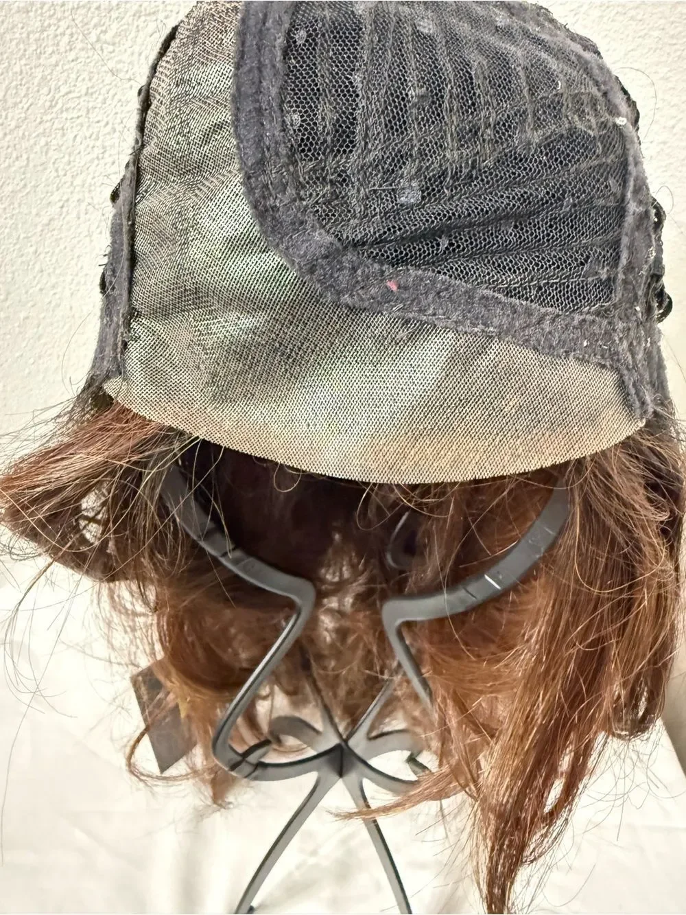 Belle Tress Shakerato in Cola with Cherry Color, Lace Front Left Mono Part